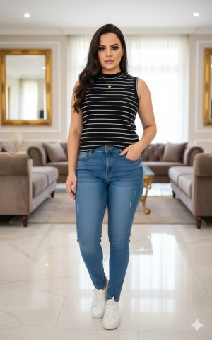 Blusa Feminina Canelada